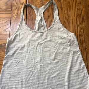 Lululemon grey tank top